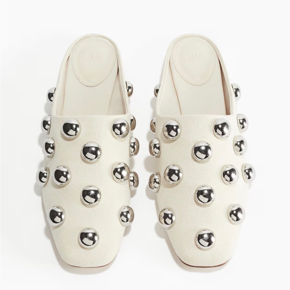 H&M Studded Mules